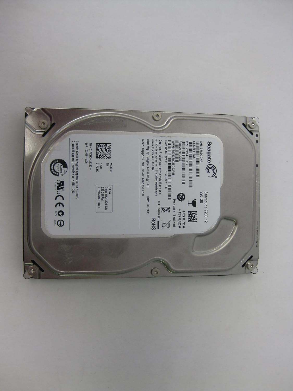1 TB 7200RPM SATA 32 MB Cache 3.5-Inch Bare Drive B517