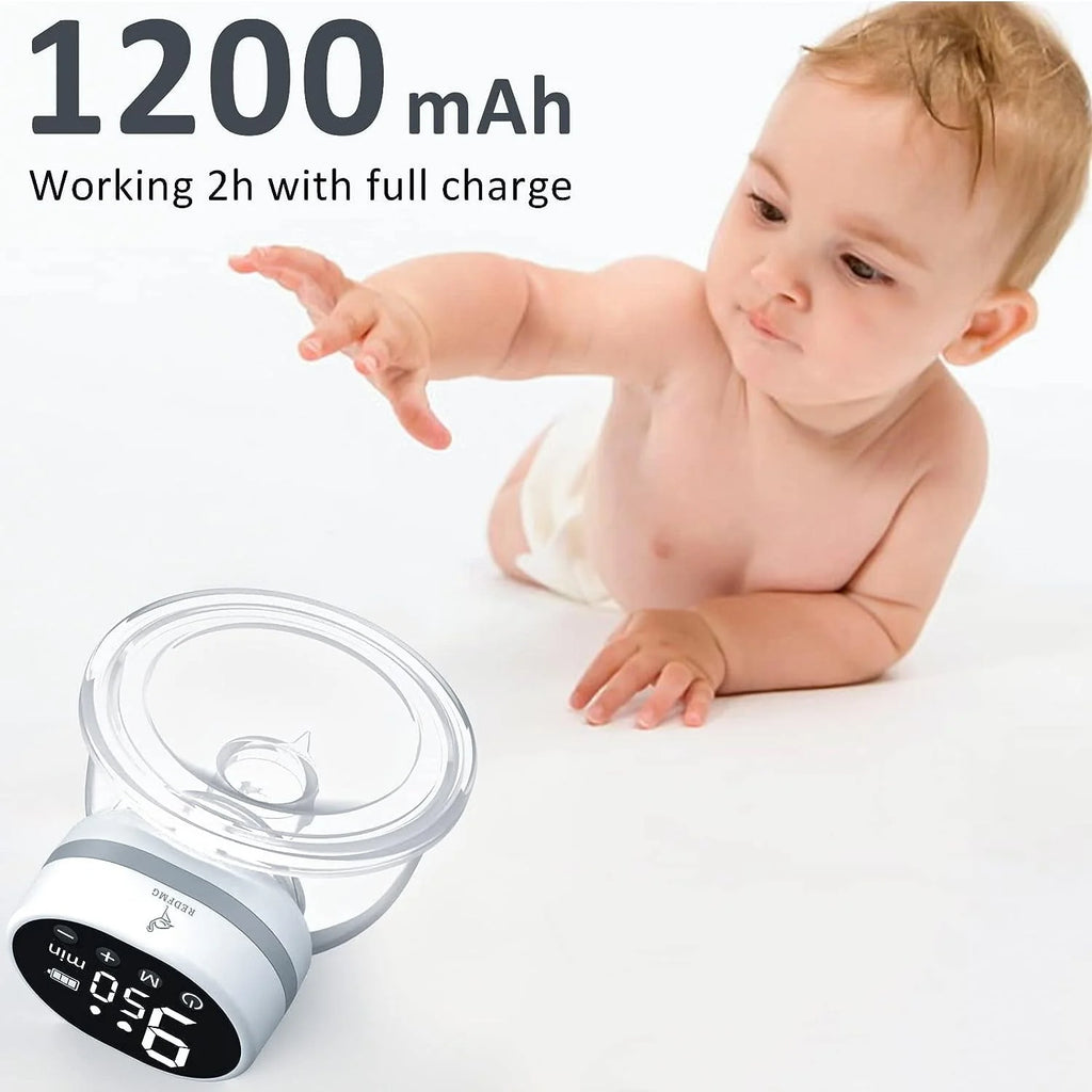 2 Portable Wearable Electric Breast Pumps E584