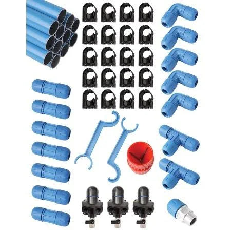 3/4 inch Compressed Air Line Aluminum Tubing Kit G250