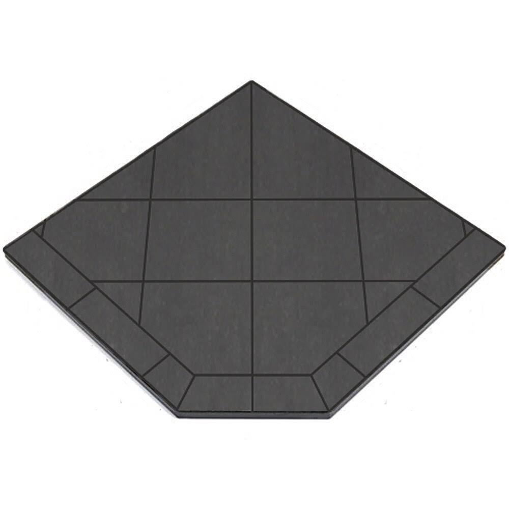 40 x 40 Single Cut Volcanic Sand Tile Stove Board K797