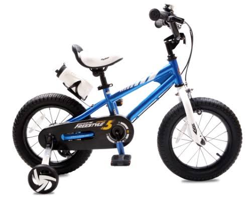 Blue 12 inch Kid's Bike with Two Hand Brakes P9492