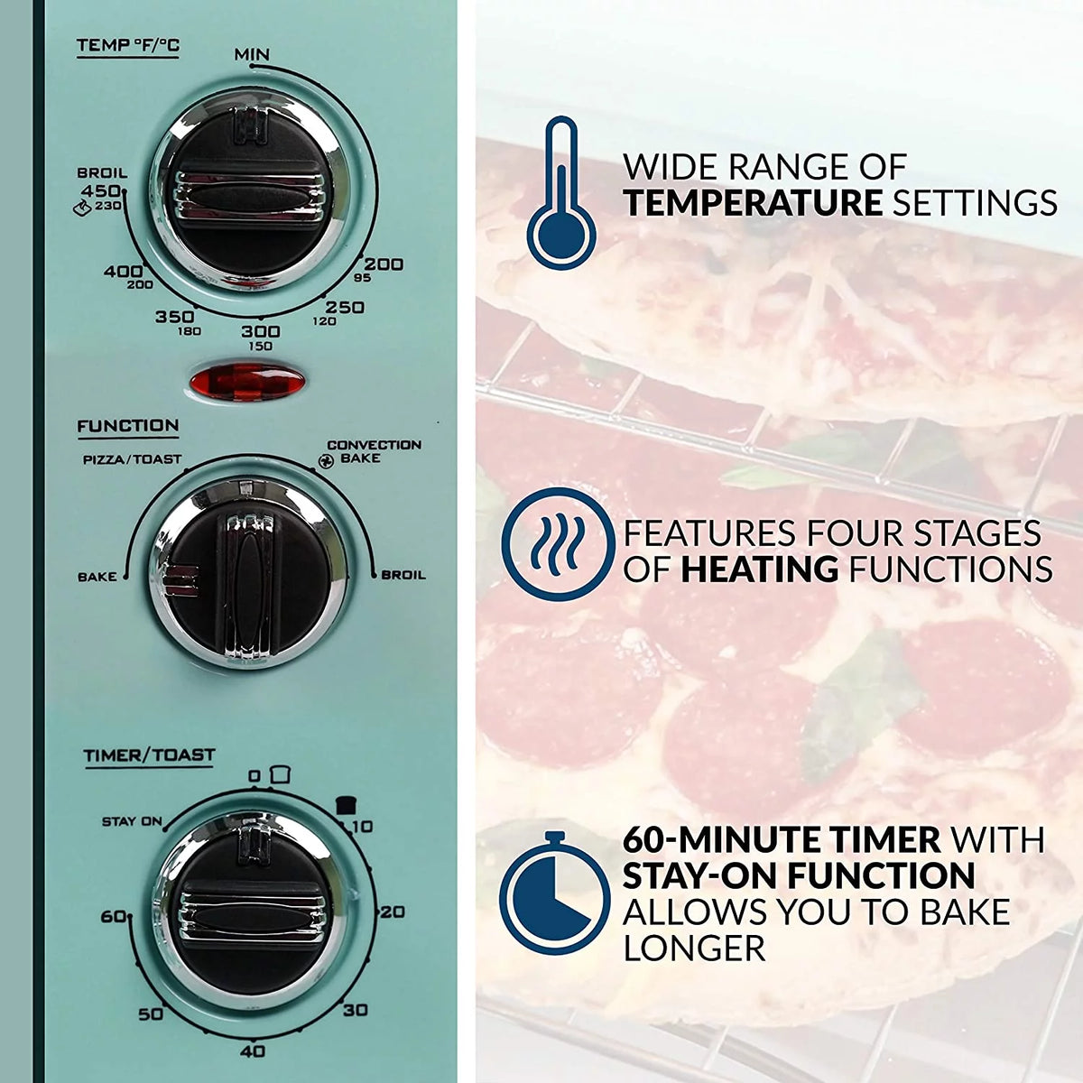 Aqua 12-Slice Convection Toaster Oven I984