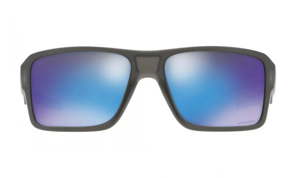 Matte Grey Smoke Double Edge Sunglasses Y86504