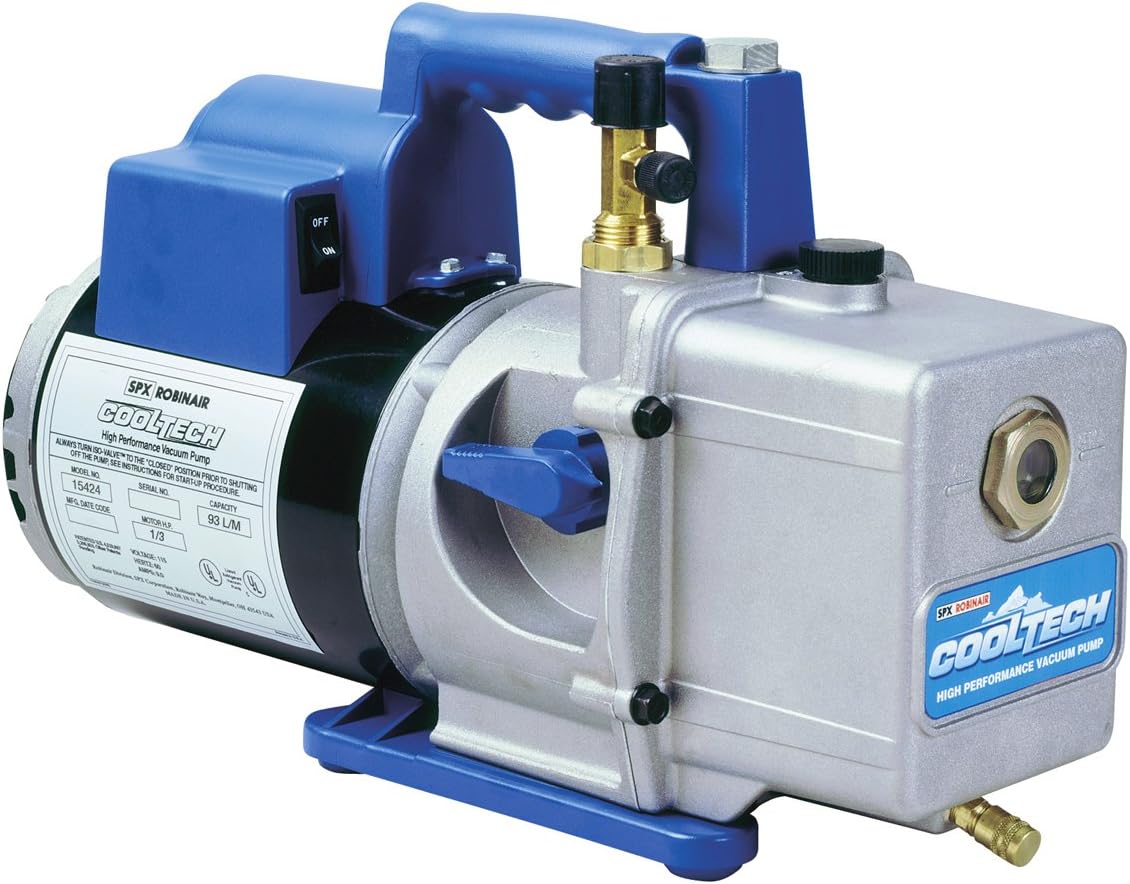 2-Stage Vacuum Pump, 93 liters/minute U7534