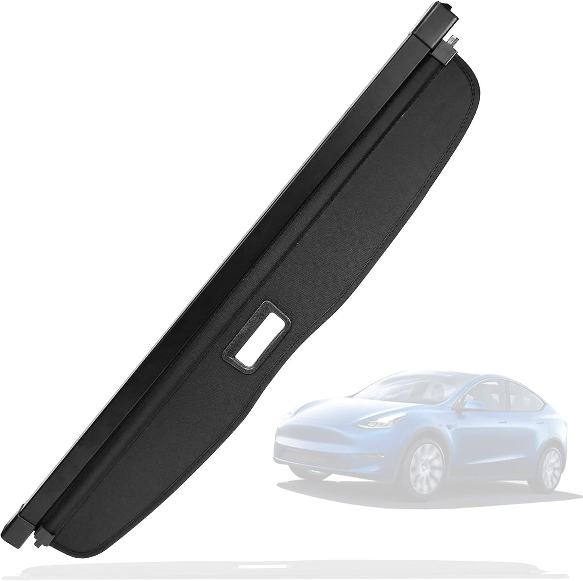 Black Waterproof Canvas Retractable Trunk Cover E545