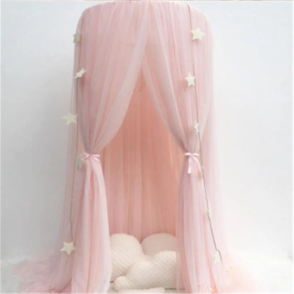 Round Lace Dome Mosquito Net Bed Canopy L4103