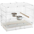 White Travel Bird Cage F725