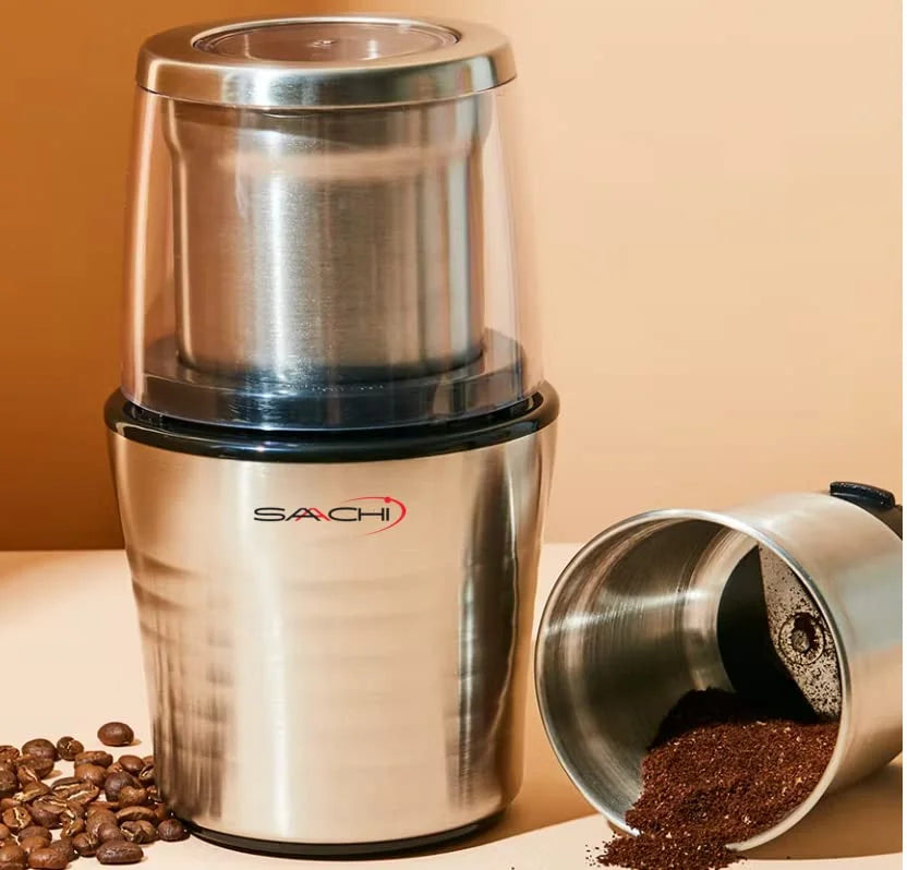 2-in-1 Electric Coffee Grinder and Wet Dry Spice Grinder V79008