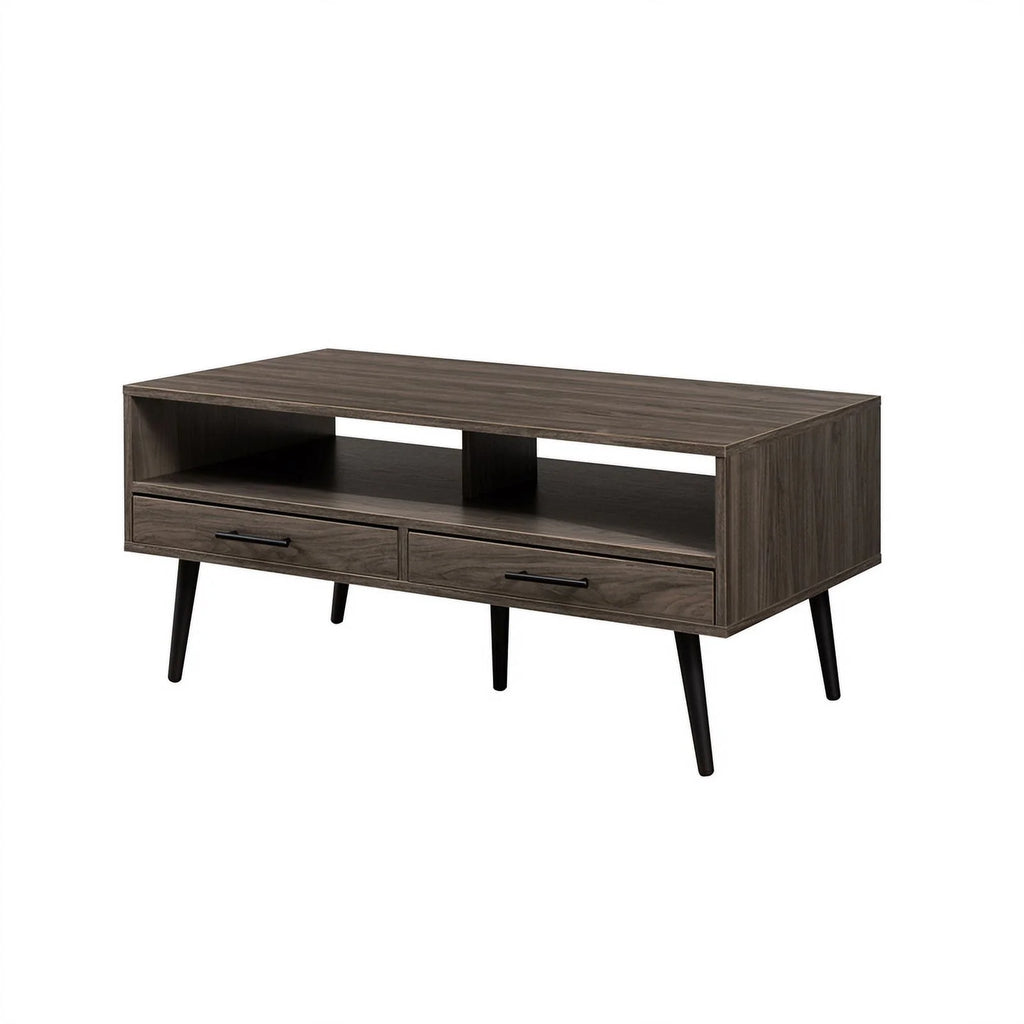 40" Wood Coffee Table with Hairpin Legs U643
