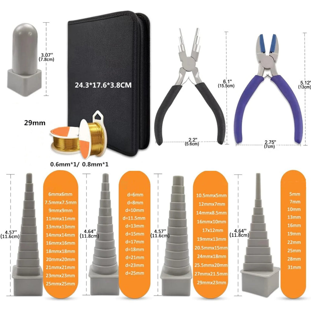 6 in 1 Wire Looping Pliers Set C785099