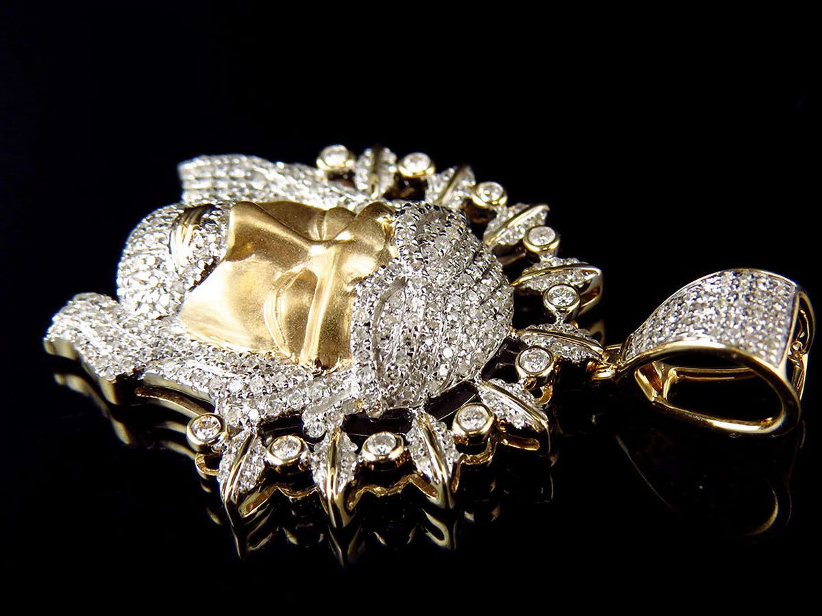 Yellow Gold Diamond Pendant G740