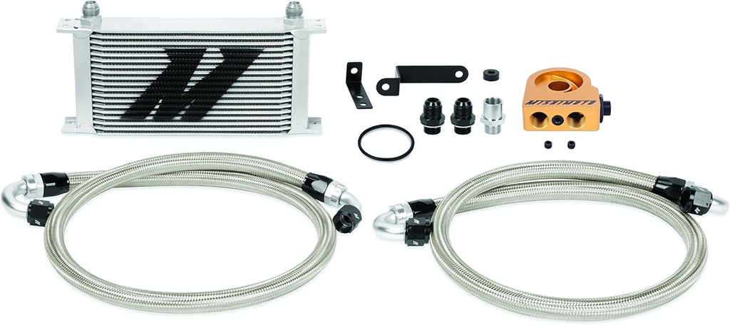 Silver Thermostatic Oil Cooler Kit H145935