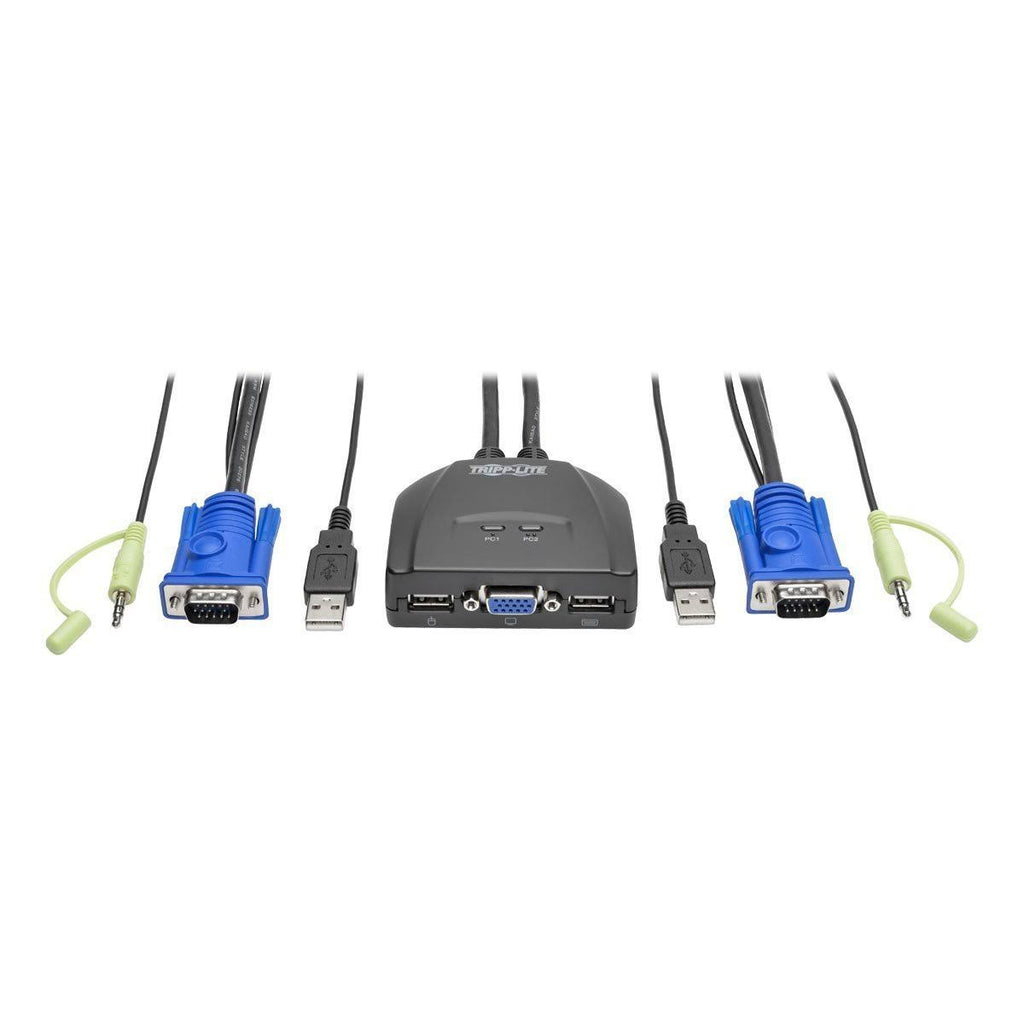 2-Port USB/HD Cable KVM Switch G290