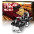 Retractable Truck Bed D Ring Anchors 3000LBS Capacity (of 2) Z18278