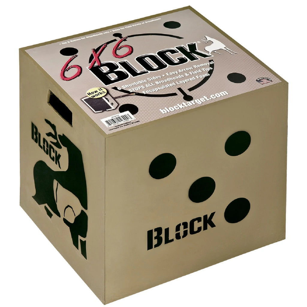 18"x18"x16" 6x6 Sided Archery Target H51479