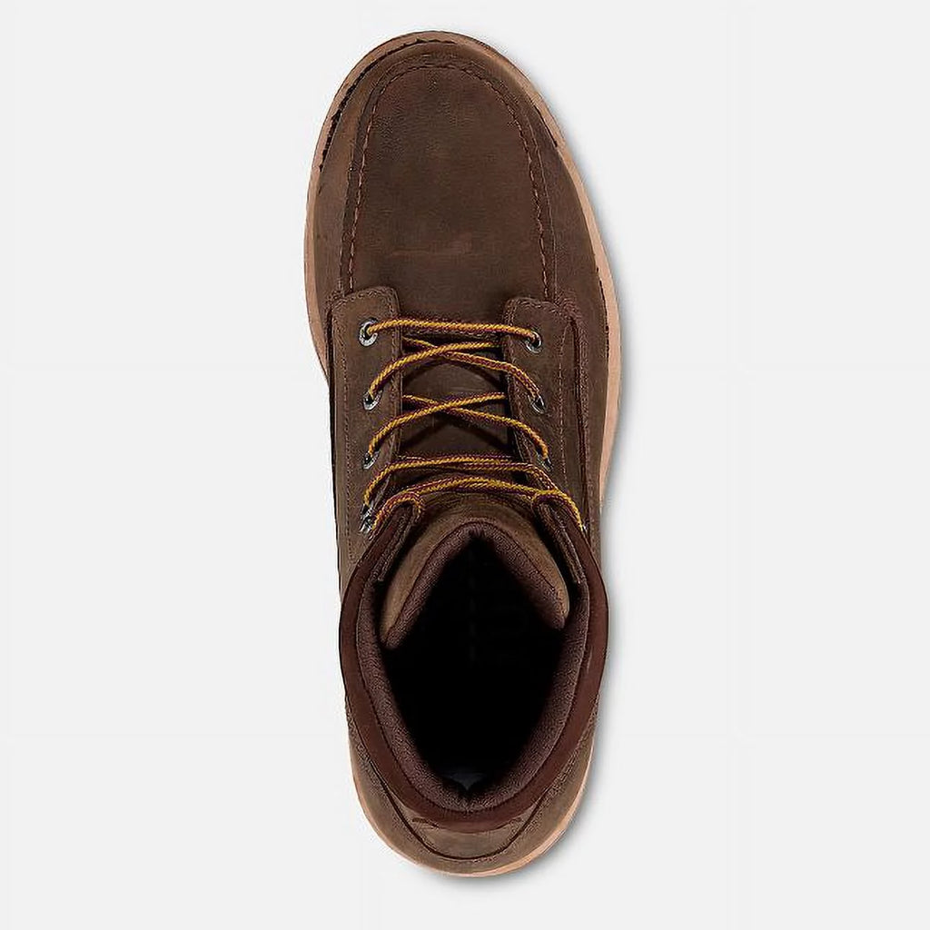 Light Brown Nubuck Leather 6-Inch Waterproof Work Boot N31458