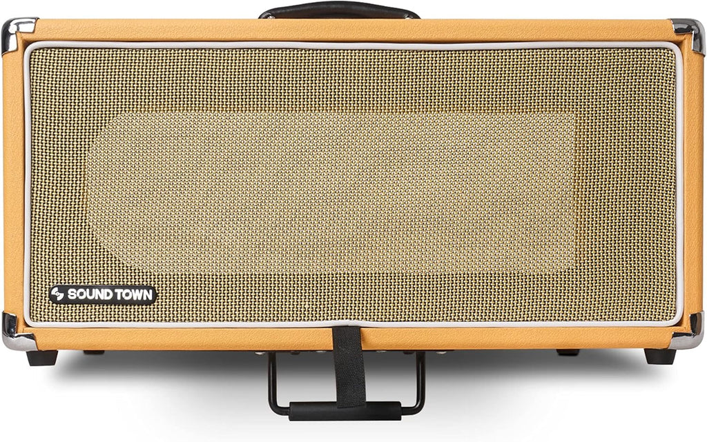 Vintage 2U Amp Rack Case with Rubber Feet, Black H96374