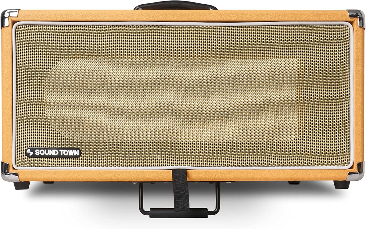 Vintage 2U Amp Rack Case with Rubber Feet, Black H96374