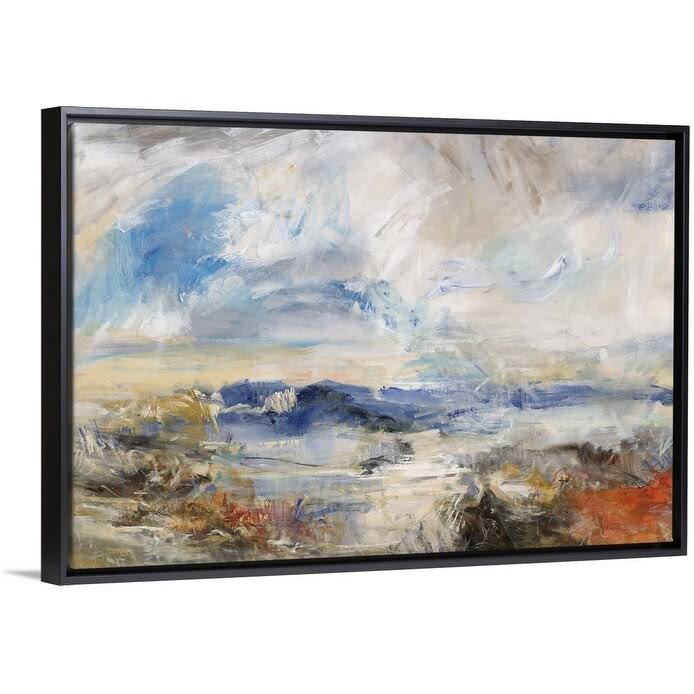 Black Float Frame Canvas Art - 30 x 20 Y922552