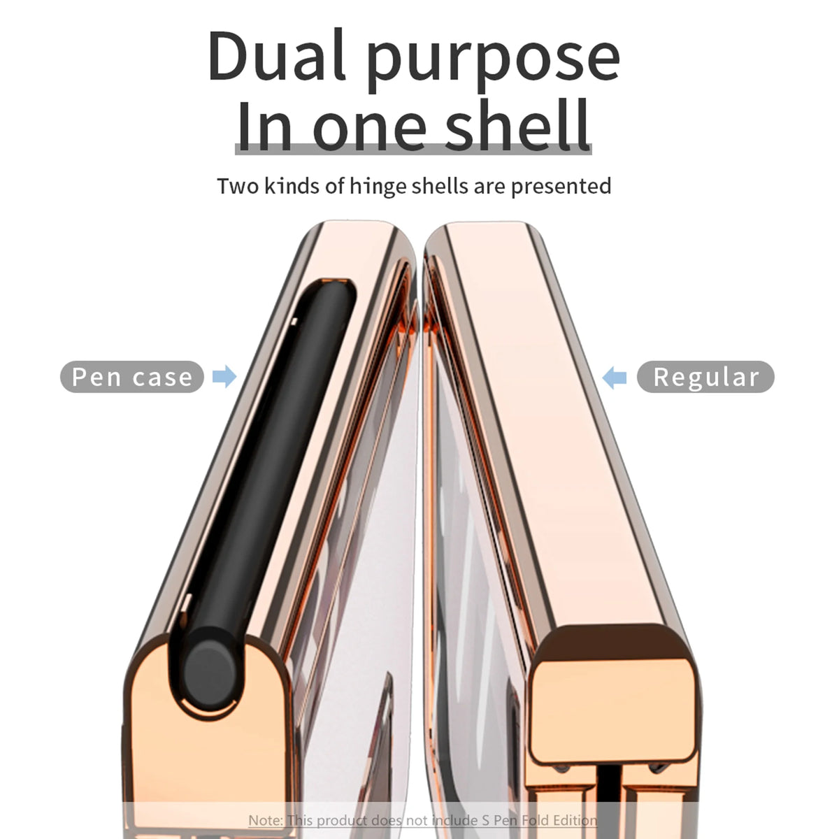 White PU Leather Shockproof Phone Case with Built in Glass Screen Protector Z3944