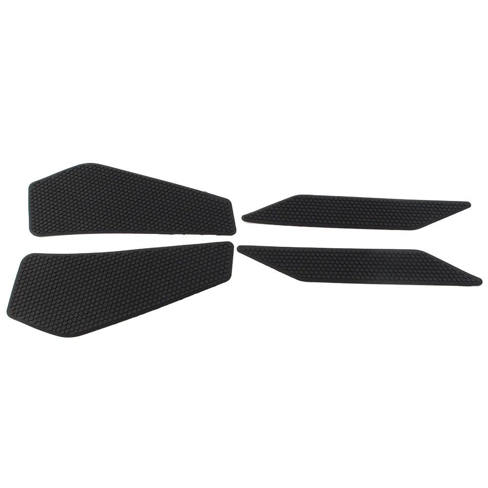 4x Motorbike Side Tank Traction Grips Pads S766