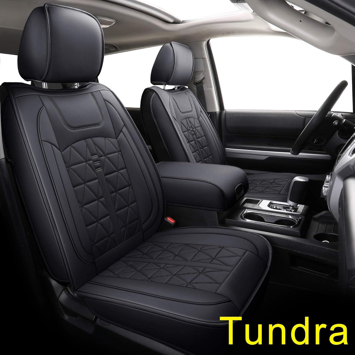 Waterproof Faux Leather Seat Covers Full Set B6965