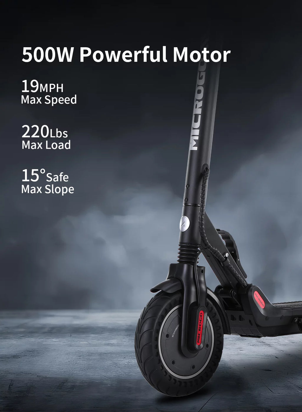 Electric Scooter with 350W Motor and 8.5 inch Honeycomb Tires S56038