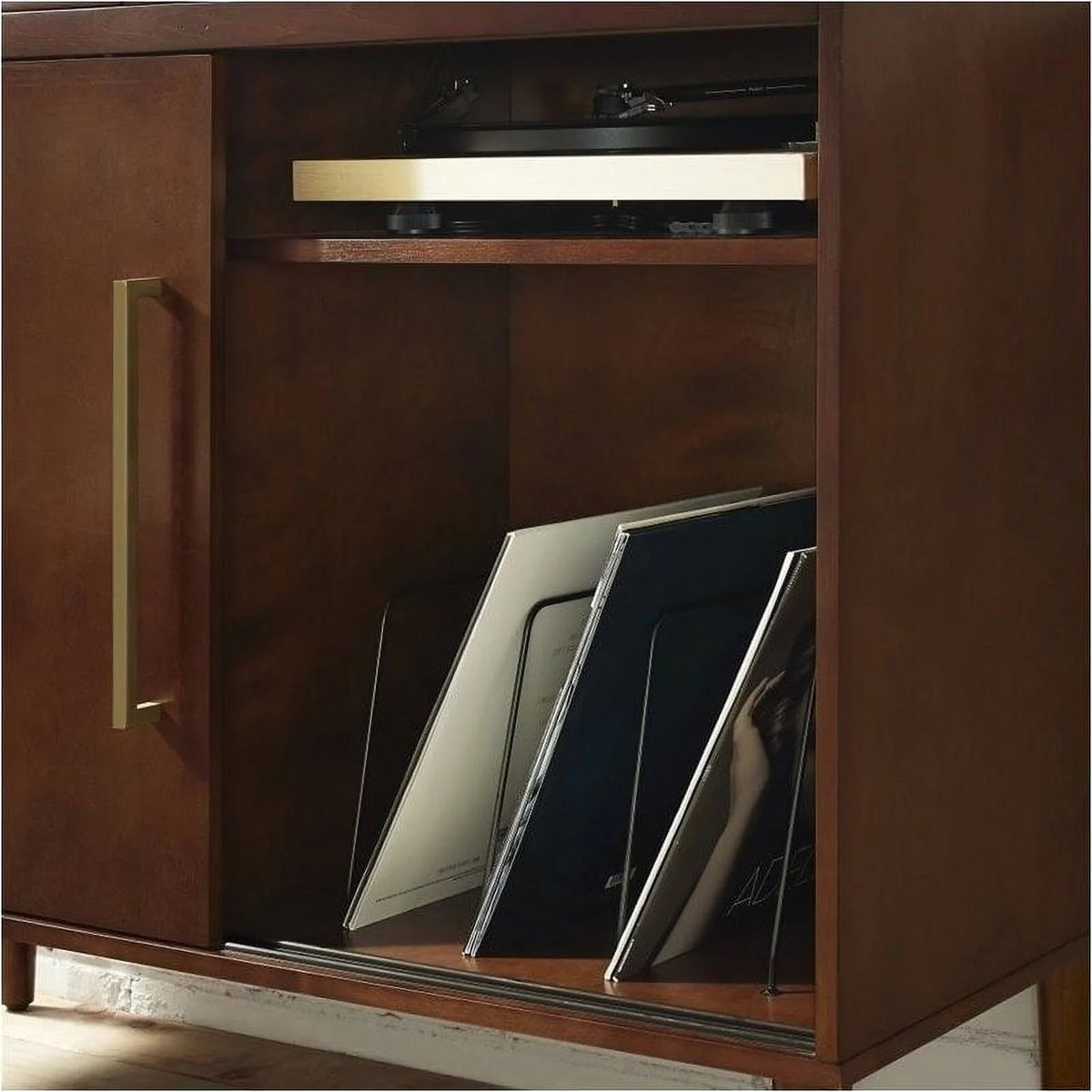 Mahogany Media Console Z417