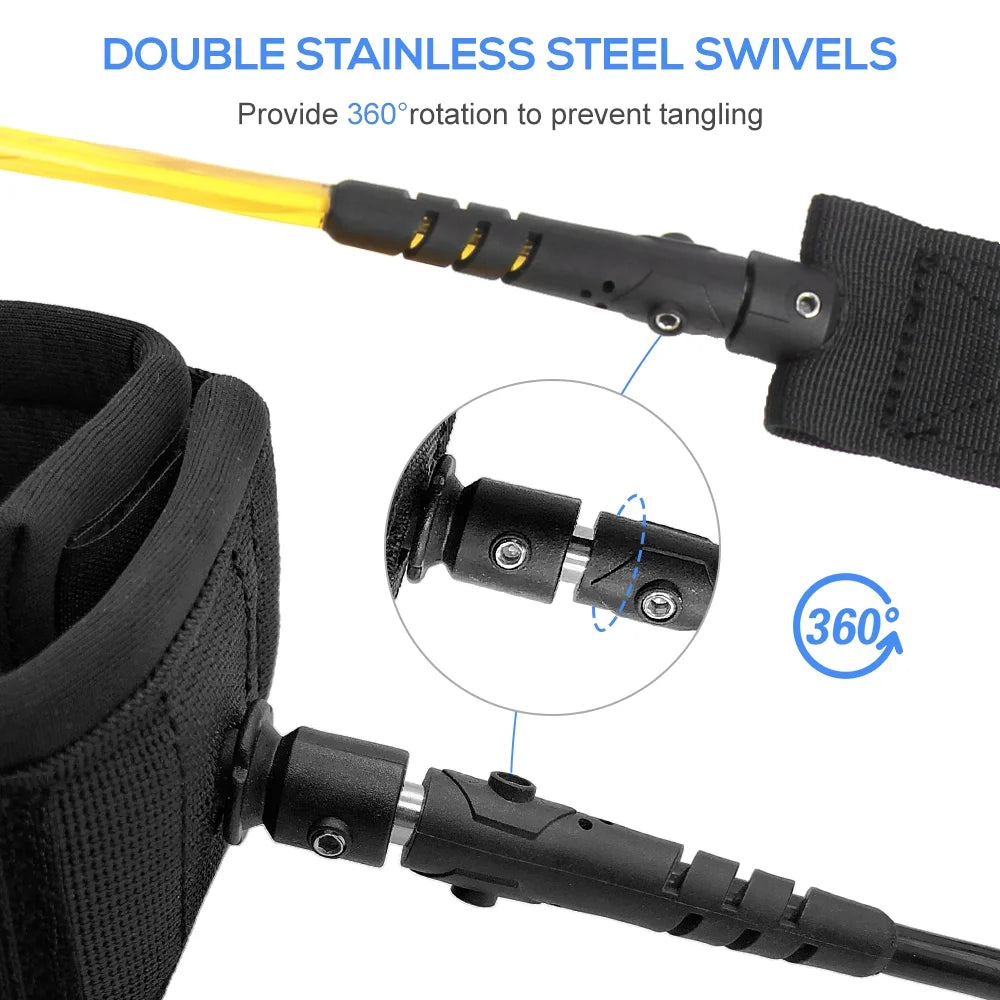 Surfboard Leash for Short Board Long Board Paddle Board Y27956