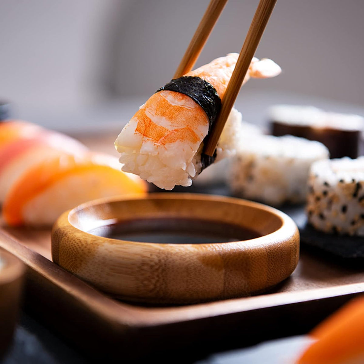 Sushi Making Kit with Bamboo Mats and Sushi Rice Roll Mold Shapes X92128