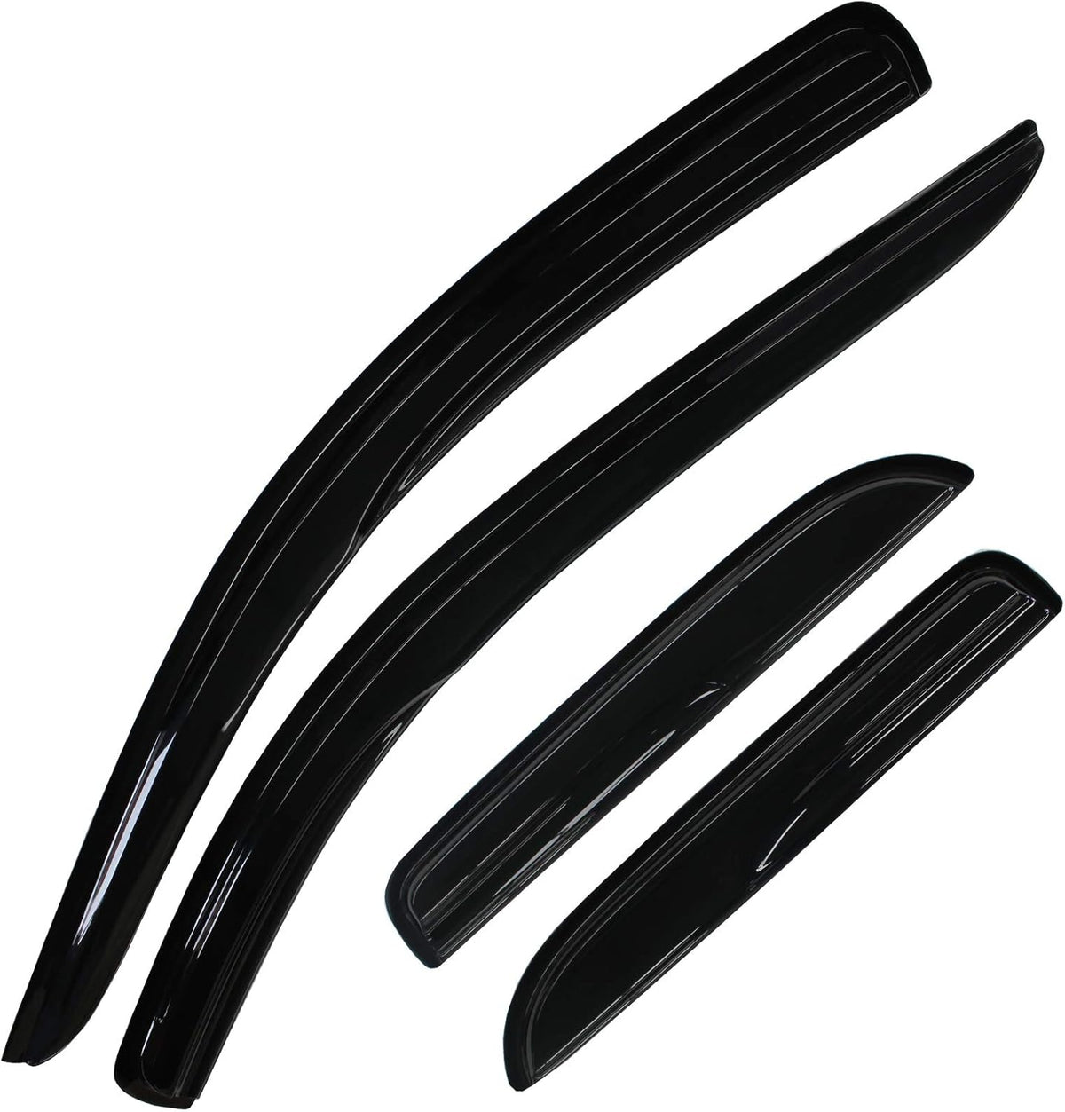 Smoke Window Visors for Quad Cab S510467