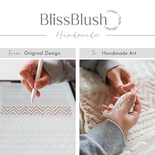Cream Beige 16x39 INCH Woven Tassel Wall Hanging Tapestry G429