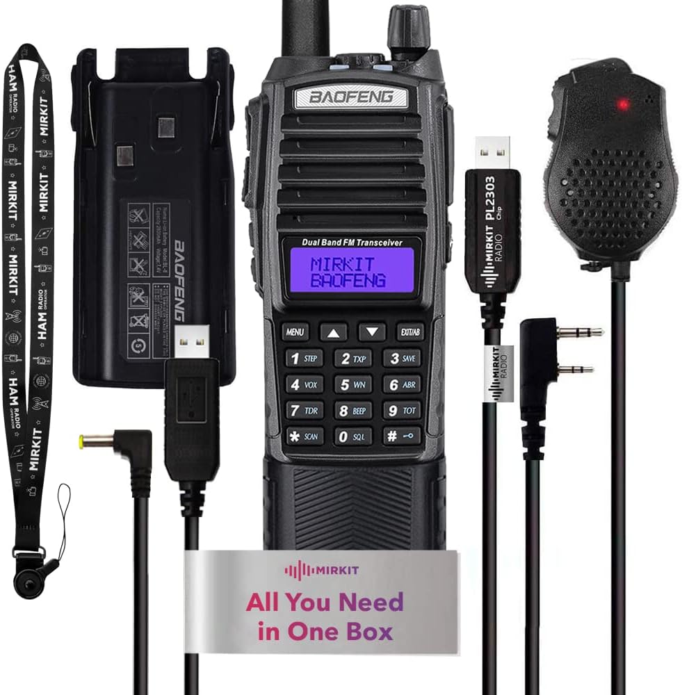 8 Watt Two Way Radio with 2800 mAh Battery C43004