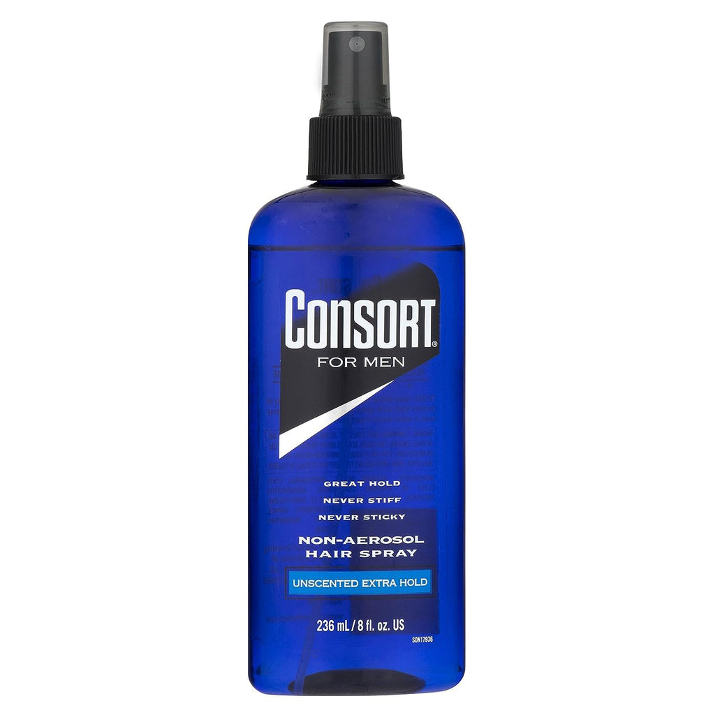 Unscented X-Hold Hair Spray 8 Ounce (236ml) 2 Pack B6977