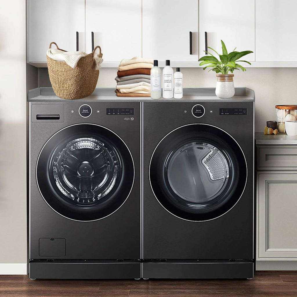 Gray Laundry Countertop Wood H58295