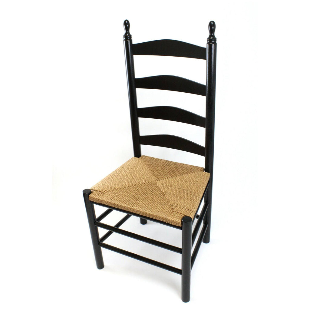 Black Wood Ladderback Dining Chair V390