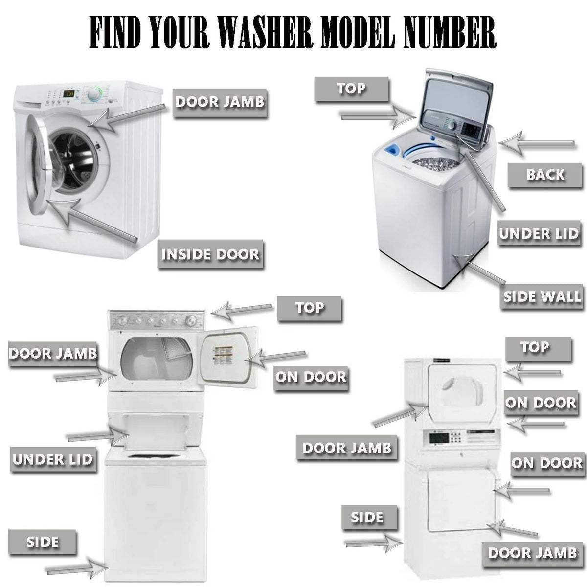Latch for Whirlpool Washer K326