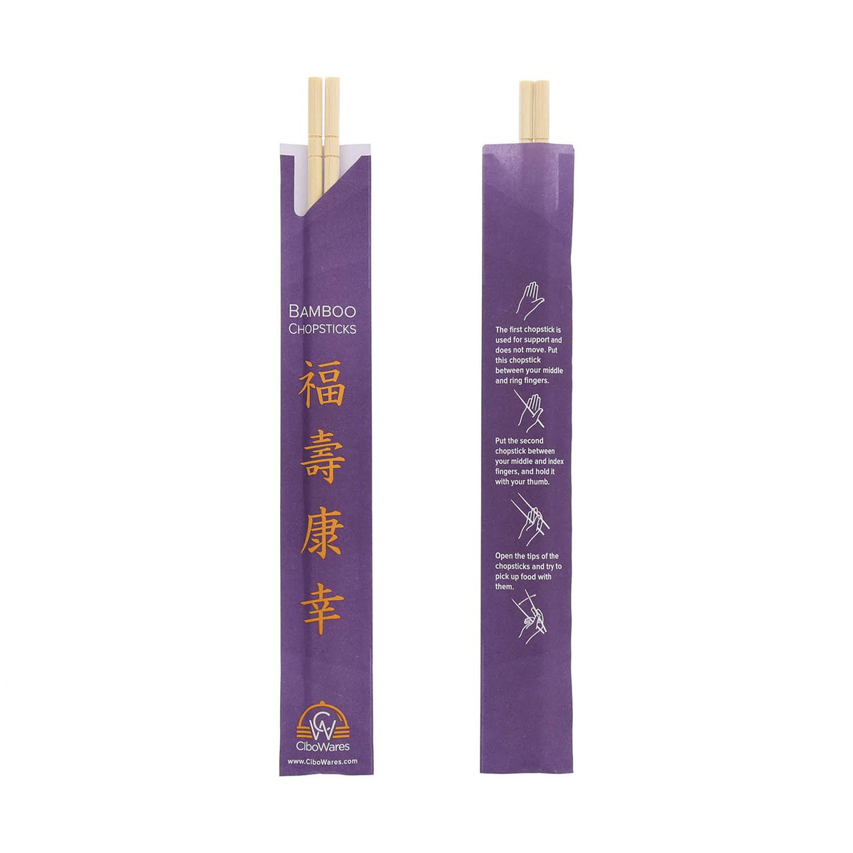 Disposable Bamboo Chopsticks, Case of 1,000 M539279