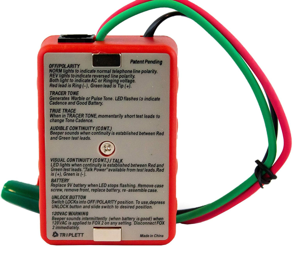 Tone and Probe Wire Tracing Kit N46553