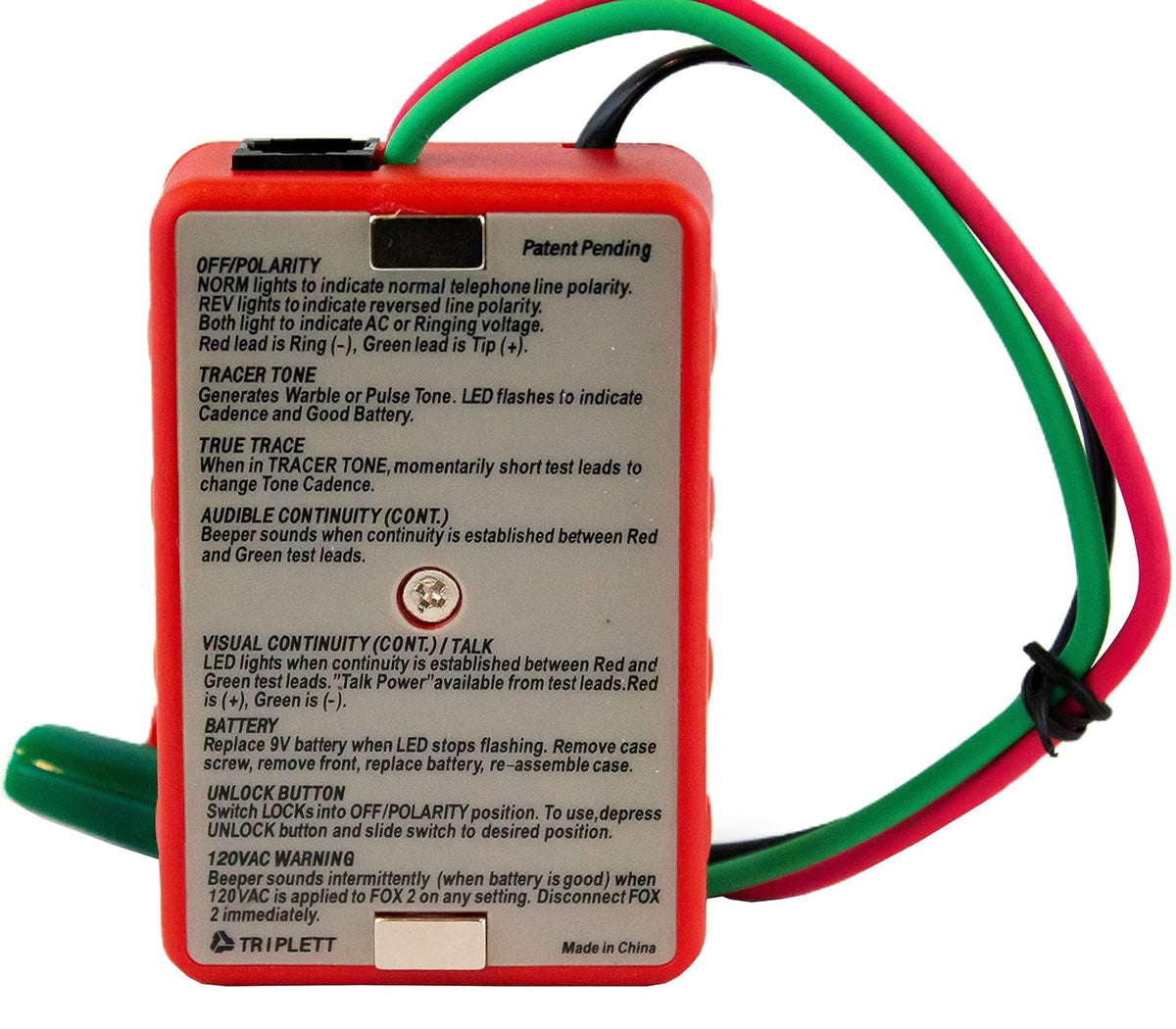 Tone and Probe Wire Tracing Kit N46553