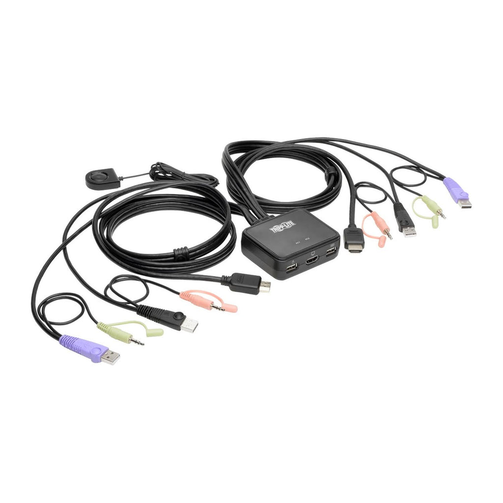 2-Port USB/HD Cable KVM Switch G290