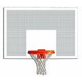 42” x 60” Perforated Steel Rectangular Backboard B540
