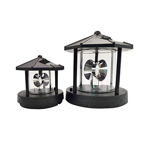 Solar Powered Lighthouse Lamp Outdoor Lights V370191