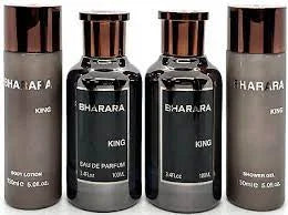 4 Pcs Set: 3.4 Eau De Parfum Spray + 5 Oz Body Lotion + 3.4 After Shave + 5 Oz Shower Gel W99347