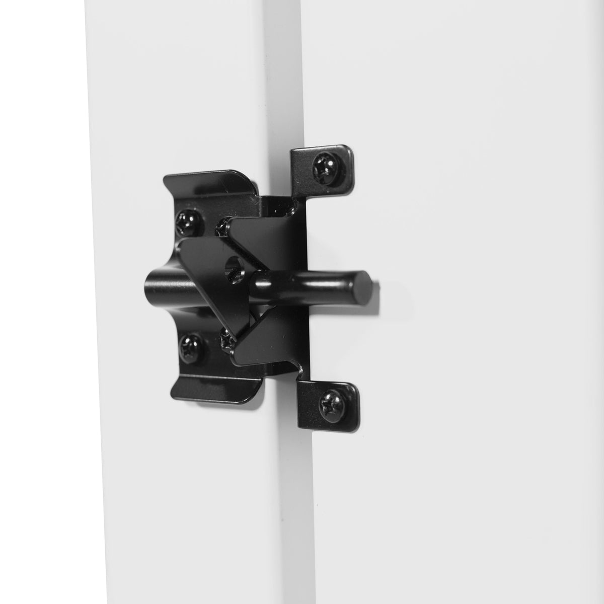 White Vinyl Picket Fence Gate O296