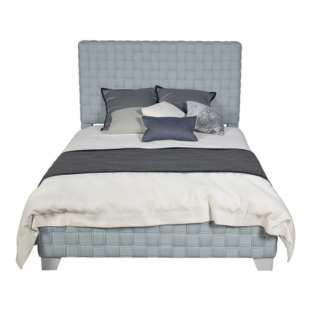 Chenille Upholstered Bed K30115