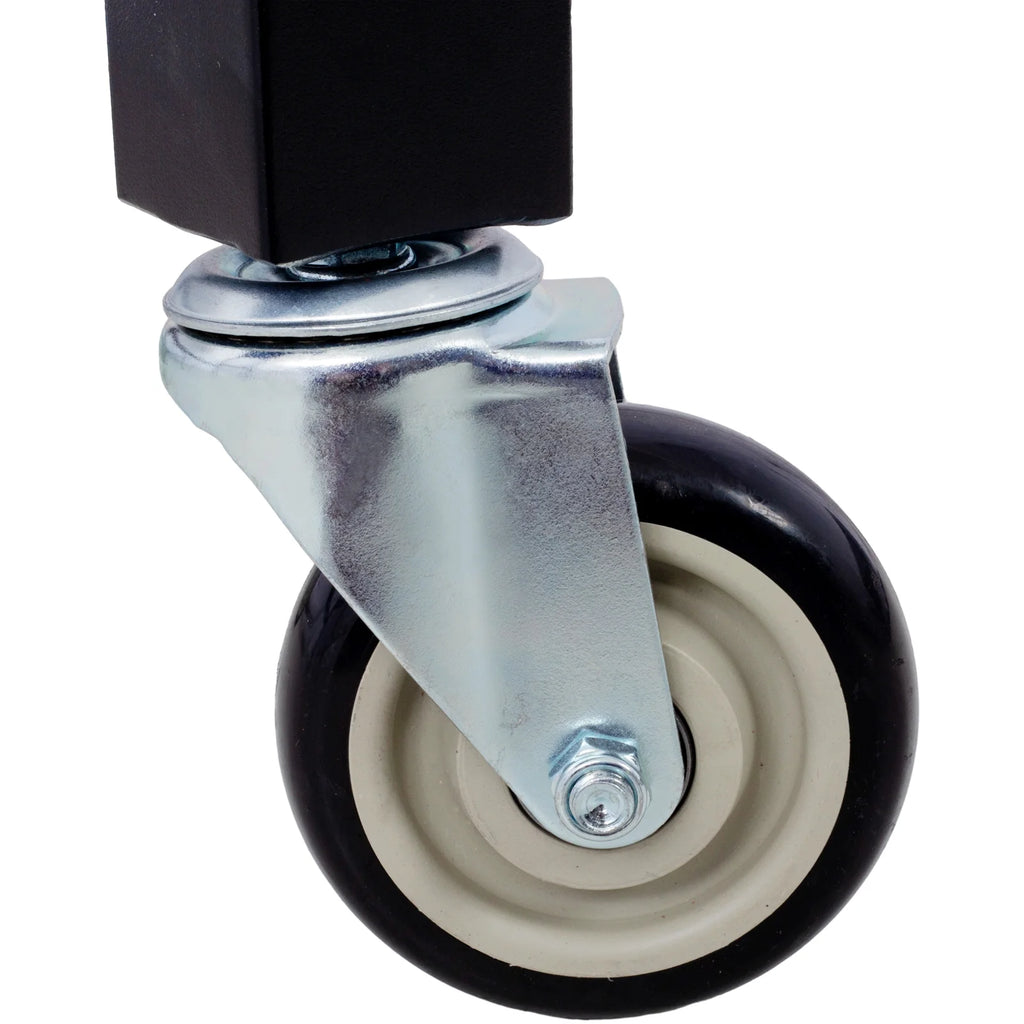 48in Adjustable Bamboo Wood Workbench with Drawer Storage A753279