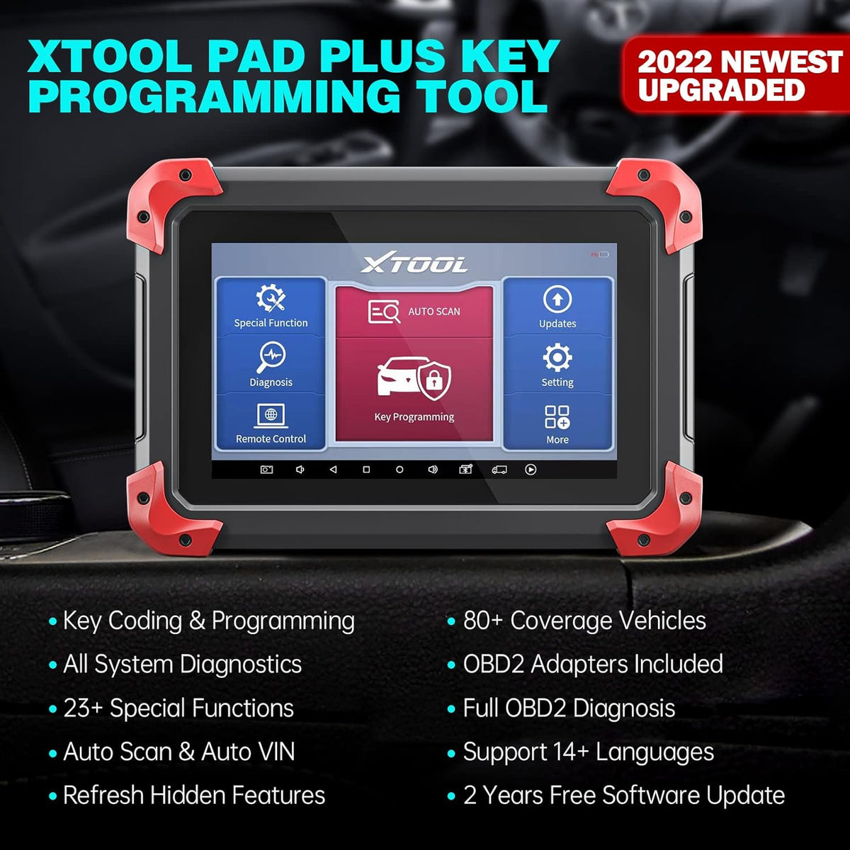 Automotive Key Programming Tool with 23+ Services L585032