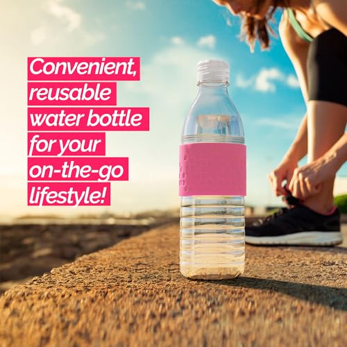 16.9-Ounce Light Blue Tritan Water Bottle with Lid C553987
