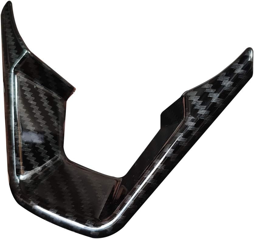 3PCS Carbon Fiber Steering Wheel Cover J70560